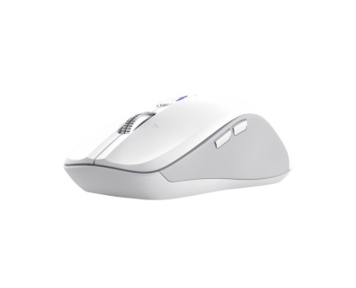 Trust Ferro Raton Inalambrico Multidispositivo - Click Silencioso - 3200 dpi - 9 Botones - Color Blanco