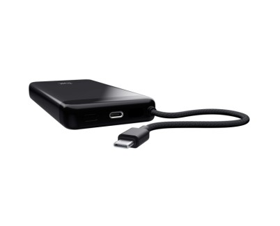 Trust Fiera Powerbank 20000mAh - USB Type-C - Pantalla LED - 20W Carga Rapida - Color Negro