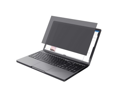 Trust Filtro de Privacidad para Portatiles de 15.6\" - Proteccion de Pantalla en Espacios Publicos - Angulo de Vision de 60 Grados - Facil de Colocar y Quitar