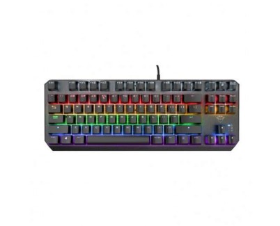 Trust Gaming GXT 834 Callaz TKL Teclado Mecanico USB - Teclas Red - Antighosting - Iluminacion RGB - Cable de 1.80m