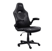 Trust GXT 703 Riye Silla Gaming - Reposabrazos - Ruedas de Nylon - Piston de Gas Clase 4 - Base Metal - Peso Max. 140Kg - Color Negro