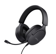 Trust GXT489 Fayzo Auriculares Gaming - Iluminación RGB - Diadema Ajustable - Controles de Facil Acceso - Color Negro