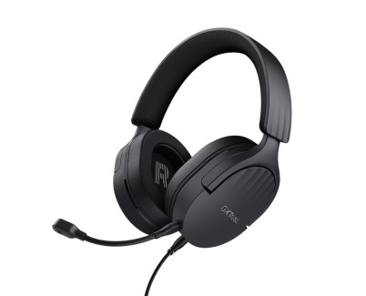 Trust GXT489 Fayzo Auriculares Gaming - Iluminación RGB - Diadema Ajustable - Controles de Facil Acceso - Color Negro