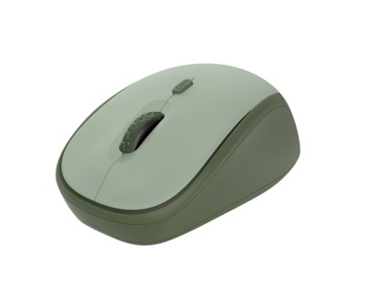 Trust Ivy+ Raton Inalambrico  - 1600dpi - Compacto - 12 Meses de Atonomia - Color Verde