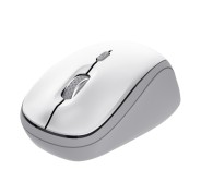 Trust Ivy+ Raton Inalambrico Bluetooth 1600dpi - 3 Botones - Uso Ambidiestro - 3 dispositivos - Color Blanco