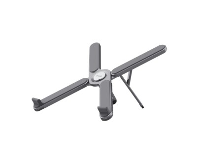 Trust Macy Soporte Plegable para Portatiles - Soporta Hasta 20Kg - Portatiles Hasta 17.3" - Cuerpo de Aluminio