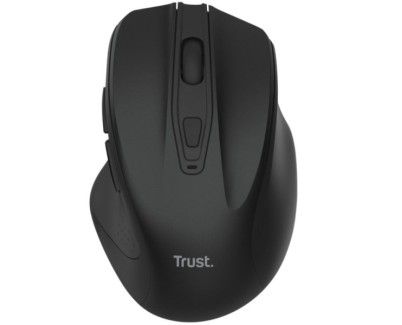Trust Nito Raton Inalambrico USB 2.4GHz 800-2200DPI - 5 Botones - Silencioso - Color Negro
