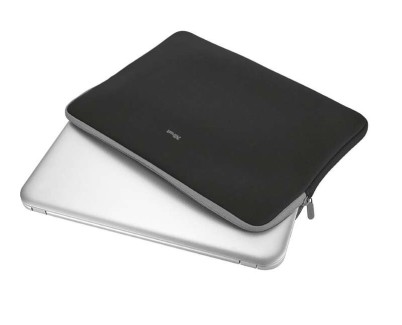 Trust Primo Funda para Portatil hasta 11.6\" - Compartimento Acolchado - Suave y Ligera - Neopreno Viscoelastico - Color Negro