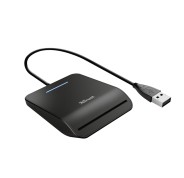 Trust Primo Smartcard Lector de DNI Electronico 3.0 - USB 2.0 - Cable de 1m - Color Negro