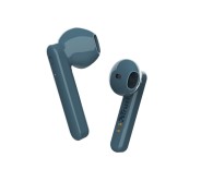 Trust Primo Touch Auriculares Inalambricos Bluetooth 5.0 - Control Tactil - Autonomia hasta 10h - Alcance 10m - Estuche de Carga - Color Azul
