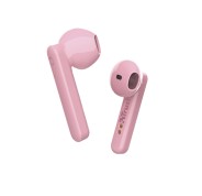 Trust Primo Touch Auriculares Inalambricos Bluetooth 5.0 - Control Tactil - Autonomia hasta 10h - Alcance 10m - Estuche de Carga - Color Rosa