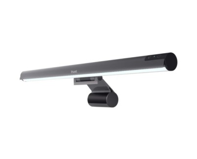 Trust Shyne Lampara para Monitor - Luz Calida, Tenue o Blanca y Brillante - Ajuste de Brillo - Carcasa de Aluminio