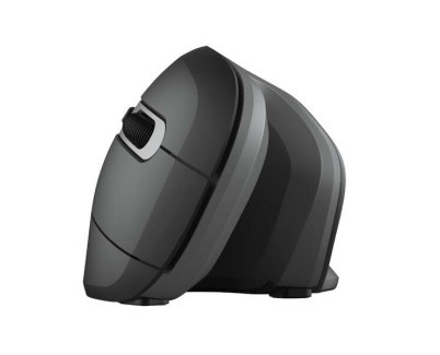 Trust Verro Raton Inalambrico USB 1600dpi - 5 Botones - Dise&ntilde;o Ergonomico - Angulo vertical 60&ordm; - Color Negro