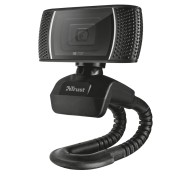 Trust Webcam con Microfono HD 720p 8MP Trino - Sujecion Flexible - Cable USB 1.43m
