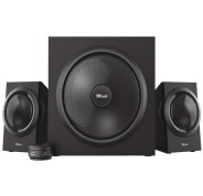 Trust Yuri Sistema de Altavoces 2.1 120W - Subwoofer 30W - Control de Bajos - Cable de 1.50m - Color Negro
