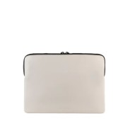 Tucano Gommo Sleeve Funda Portatil 15,6\" - Material Engomado Impermeable - Bolsillo para Accesorios - Color Gris