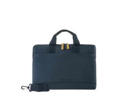 Tucano Smilza Maletin Portatil 15,6\" - Tama&ntilde;o Slim - Sistema Anti-Choques - Mango Doble - Color Azul