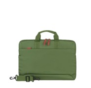 Tucano Smilza Maletin Portatil 15,6\" - Tamaño Slim - Sistema Anti-Choques - Mango Doble - Color Verde