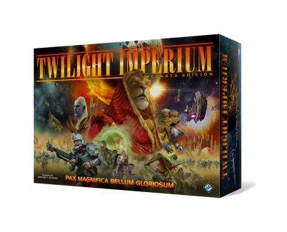 Twilight Imperium Cuarta Edicion Juego de Tablero - Tematica Ciencia Ficcion - De 3 a 6 Jugadores - A partir de 14 Años - Duracion 240-480min. aprox.