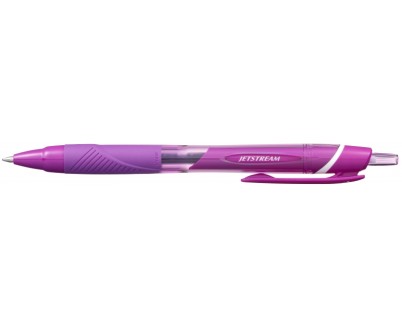Uni-ball JetStream Sport SXN-150C-07 Boligrafo Retractil - Punta de Bola 0.7mm - Tinta Pigmentada Resistente al Agua y Luz - Secado Instantaneo - Color Violeta