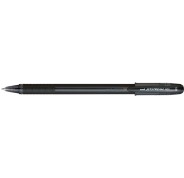 Uni-ball JetStream SX-101-10 Boligrafo de Tinta - Punta de Bola 1mm - Tinta de Secado Instantaneo - Ideal para Zurdos - Color Negro