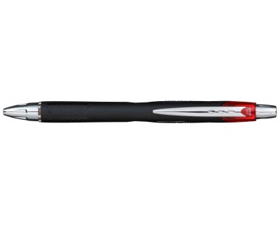 Uni-ball JetStream SXN-210 Boligrafo Retractil - Punta de Bola 1mm - Tinta Resistente al Agua y Luz - Secado Instantaneo - Color Rojo