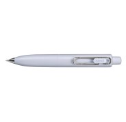 Uni-ball One P Boligrafo Retractil con Punta Fina 0.5mm - Agarre Suave y Comodo - Tinta Color Negro - Cuerpo de Color Azul Soda