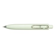 Uni-ball One P Boligrafo Retractil con Punta Fina 0.5mm - Agarre Suave y Comodo - Tinta Color Negro - Cuerpo de Color Verde Fresh