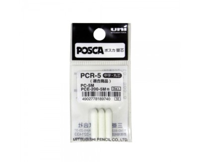Uni-ball PC-5M Pack de 3 Recambios de Fieltros - Punta 1.8-2.5mm
