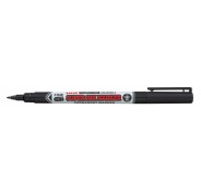 Uni-ball PNA-125 Super Ink Marcador Textil - Punta Acrilica 0.9mm - Tinta Pigmentada Base Aceite - Escribe en Multiples Superficies - Color Negro