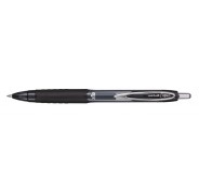 Uni-ball UMN-207E Roller - Punta de Bola 0.7mm - Grip de Caucho Antifatiga - Tinta Pigmentada Resistente a Luz y Agua - Color Negro
