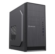 Unykach Aero C12 V2 Caja Torre MicroATX - Tamaño Disco Soportado 3.5\", 2.5\" - USB-A 3.0, USB-C 2.0, Audio - Color Negro