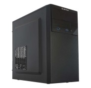 Unykach Aero C20 Caja MicroATX - Fuente de Alimentacion 500W Incluida - Tamaño Disco Soportado 3.5\", 2.5\" - USB-A 3.0 y Audio