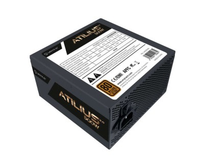 Unykach Atilius 2.0 Black 500W 80 Plus Bronze Fuente de Alimentacion 500W ATX 2.3 - APFC - Ventilador 120mm