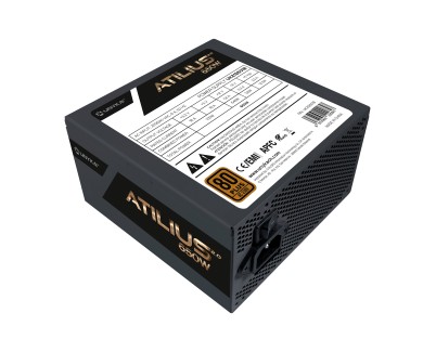 Unykach Atilius 2.0 Black 650W 80 Plus Bronze Fuente de Alimentacion 650W ATX 2.3 - APFC - Ventilador 120mm
