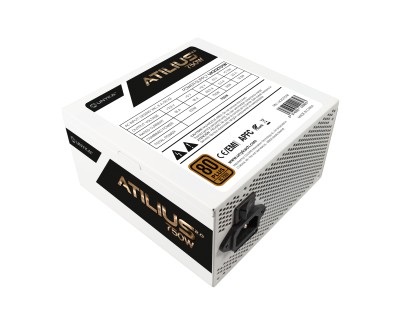 Unykach Atilius 2.0 White 750W 80 Plus Bronze Fuente de Alimentacion 750W ATX 2.3 - APFC - Ventilador 120mm