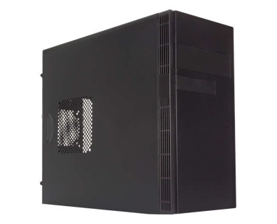 Unykach Grey Rain Caja MicroATX EVO - Fuente de Alimentacion 500W Incluida - Tama&ntilde;o Disco Soportado 3.5\", 2.5\" - USB-A 2.0/3.2 y Audio