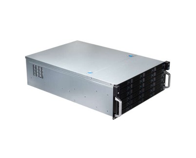 Unykach Servidor 4U Rack 24 Bahias Hot Swap - Tama&ntilde;os de Disco Soportados 2.5\", 3.5\" - Placas Base Compatibles EEB, CEB, ATX, MicroATX - USB-A 2.0 - 3 Ventiladores 120mm Incluidos