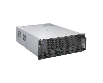 Unykach Servidor Rack 4U 8 Bahias Hot Swap HSW4U6508 - Tama&ntilde;os de Disco Soportados 2.5\", 3.5\" - Placas Base Compatibles EEB, CEB, ATX, MicroATX - USB-A 3.0 y USB-C 3.2 - 3 Ventiladores Incluidos