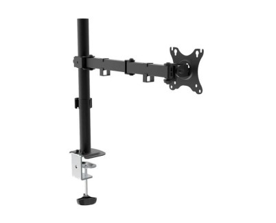 Unykach UK1421 Soporte de Mesa con Brazo Articulado para Monitor de 10\"-32\" - Giratorio, Inclinable y Extensible - Gestion de Cables - Peso Max 10kg - VESA 100x100mm