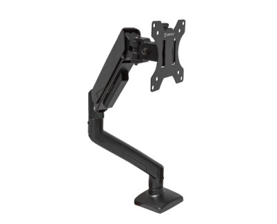Unykach UK1478 Soporte de Mesa con Brazo Articulado para Monitor de 13\"-32\" - Giratorio, Resorte de Gas - Gestion de Cables - Peso Max 10kg - VESA 100x100mm