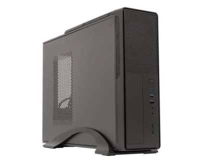Unykach UK2010 85% Eficencia Caja Torre MicroATX - Fuente de Alimentacion 300W 85% Incluida - Tama&ntilde;o Disco Soportado 3.5\", 2.5\" - USB-A 3.2/2.0 y Audio