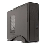 Unykach UK2010 85% Eficencia Caja Torre MicroATX - Fuente de Alimentacion 300W 85% Incluida - Tamaño Disco Soportado 3.5\", 2.5\" - USB-A 3.2/2.0 y Audio