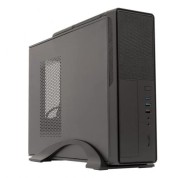 Unykach UK2010 Caja Torre ITX, MicroATX - Fuente de Alimentacion 450W Incluida - Tamaño Disco Soportado 3.5\", 2.5\" - USB-A 3.0/2.0 y Audio