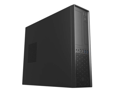 Unykach UK3001 BLACK Caja Torre MicroATX - Tamaño Disco Soportado 3.5\", 2.5\" - USB-A 2.0/3.0 y Audio