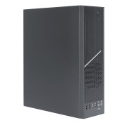 Unykach UK3003 Caja Torre MicroATX, ITX - Tamaño Disco Soportado 3.5\", 2.5\" - USB-A 2.0/3.2, USB-C 3.2 y Audio - Vantilador 80mm Instalado