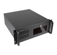 Unykach UK4229 EVO Caja Rack 4U 19\" - Tamaños de Disco Soportados 3.5\" - Filtro Frontal Antipolvo - USB-A 3.0 - 3 Ventiladores Incluidos