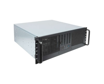 Unykach UK4329 Caja Rack 4U 19\" - Tama&ntilde;os de Disco Soportados 3.5\", 2.5\" - Bahia ODD - Filtro Antipolvo - USB-A 3.2, USB-C - Color Negro
