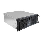 Unykach UK4339V Caja Rack 4U 19\" - Tamaños de Disco Soportados 3.5\", 2.5\" - Filtro Antipolvo - USB-A 3.0, USB-C - 2 Ventiladores Incluidos - Color Negro