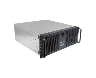 Unykach UK4339V Caja Rack 4U 19\" - Tamaños de Disco Soportados 3.5\", 2.5\" - Filtro Antipolvo - USB-A 3.0, USB-C - 2 Ventiladores Incluidos - Color Negro